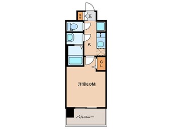 間取図 仮)プレサンス西九条GATERISE