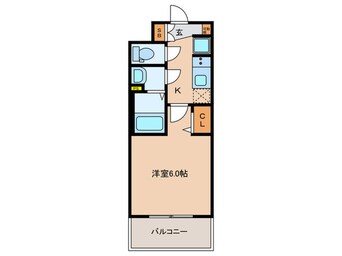 間取図 仮)プレサンス西九条GATERISE