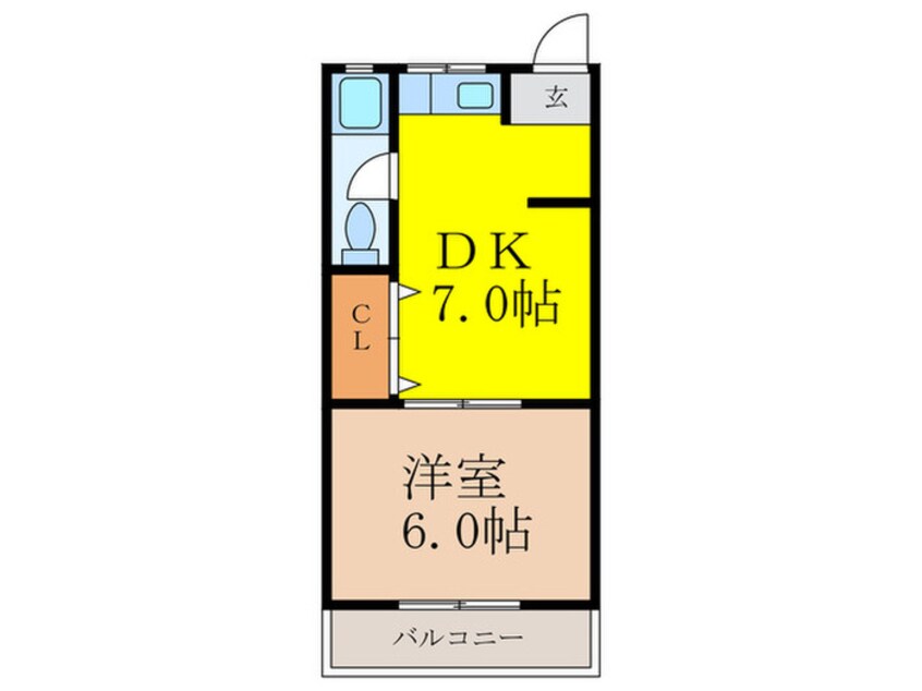 間取図 関山ビル
