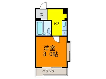 間取図 新星ビル布施