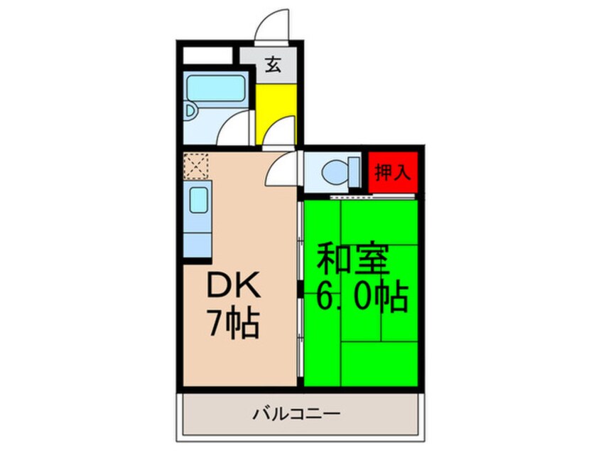 間取図 新星ビル布施