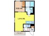 REGALEST堺東２ 1LDKの間取り