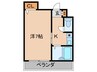 メルヘンハイツ 1Kの間取り