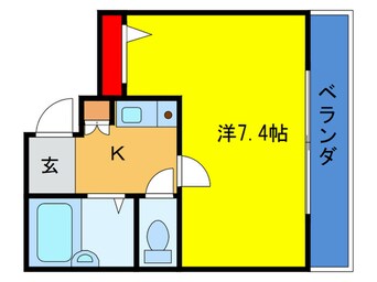 間取図 メルヘンハイツ