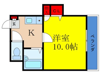 間取図 メルヘンハイツ