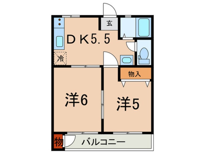 間取図 南マンション