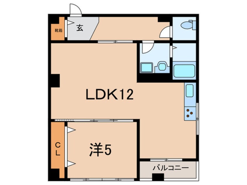 間取図 五光マンション