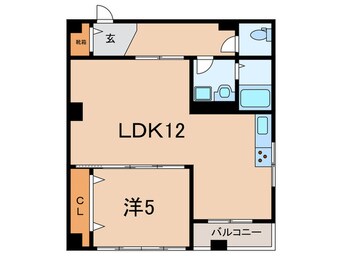 間取図 五光マンション