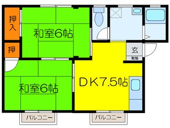 間取図 ア－バン久保