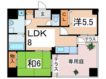 間取図 グランレ－ヴェ