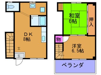 間取図 コーポタナカ2