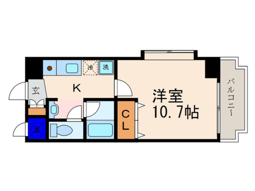 間取図 メディナ三条室町