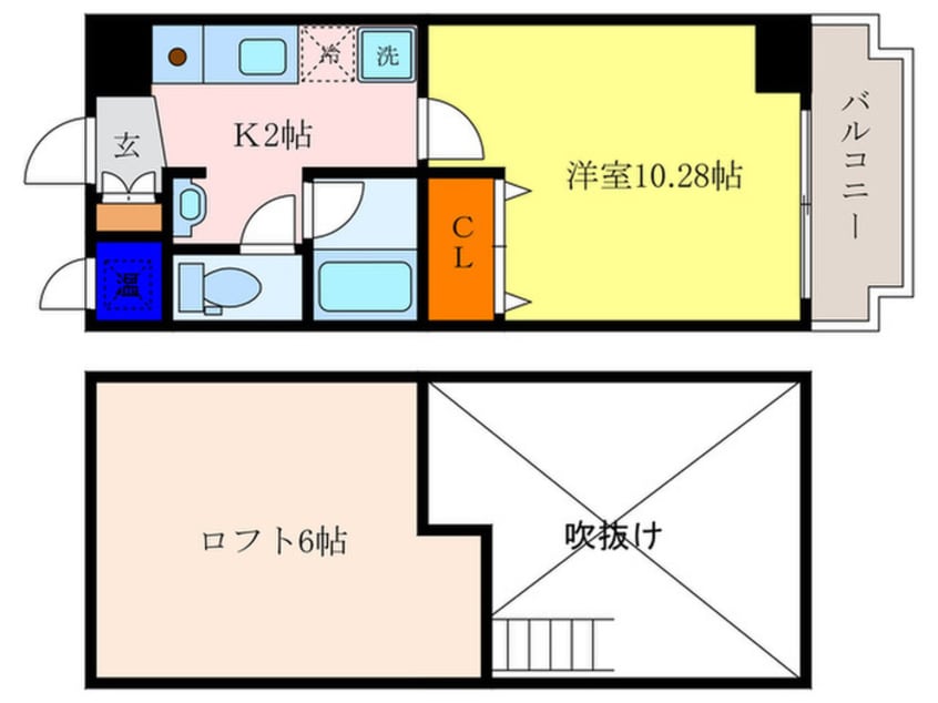 間取図 メディナ三条室町