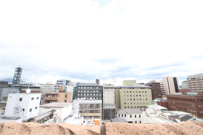 室内からの展望 メディナ三条室町