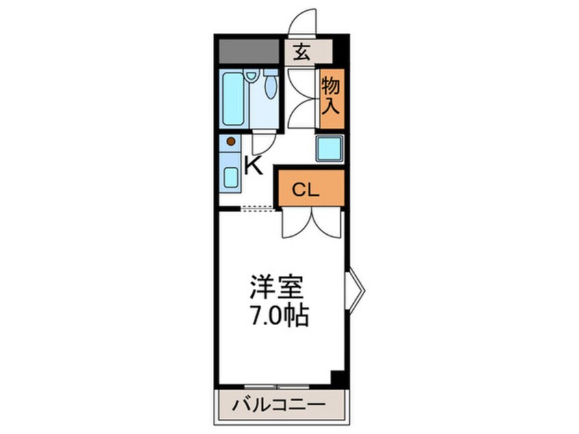 間取図 ウエストロッジ