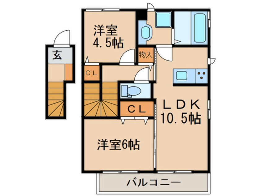 間取図 アイリス城陽