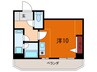 エトワ－ル山手ＫＯＹＡＭＡ 1Rの間取り