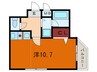エトワ－ル山手ＫＯＹＡＭＡ 1Rの間取り
