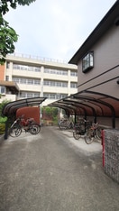 駐輪場 サンビレッジ奥野Ａ棟