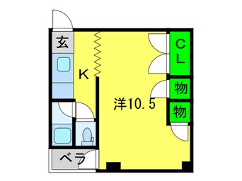 間取図 サニーカルマン