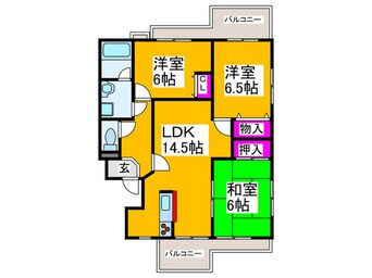 間取図 メゾン・アルルＳ