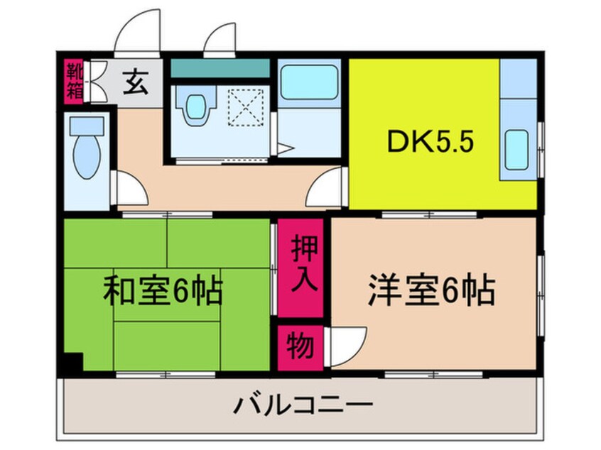間取図 エムズマンション