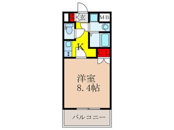 間取図 CREATO新大阪Serenity(504)