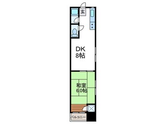 間取図 南荘(101)