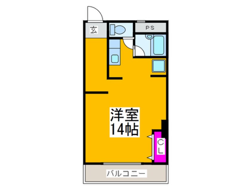 間取図 山本レンターマンション