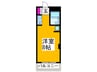山本レンターマンション 1Rの間取り