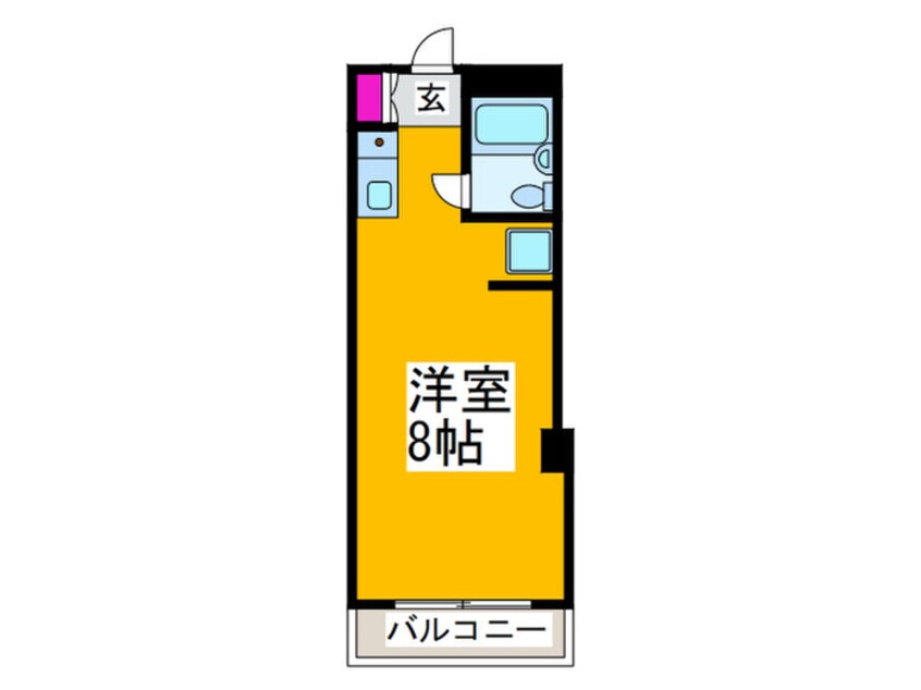 間取図 山本レンターマンション