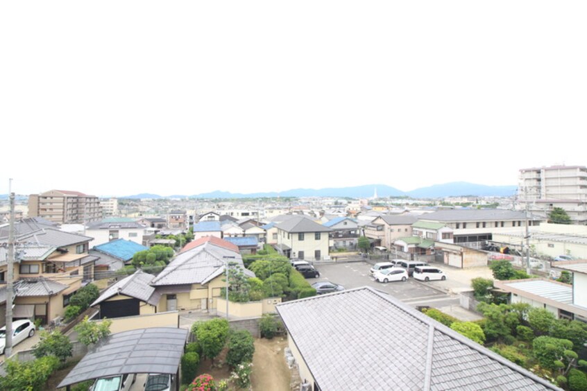 室内からの展望 山本レンターマンション