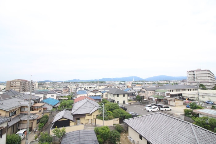 室内からの展望 山本レンターマンション