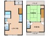 藤井寺市大井3丁目貸家 2LDKの間取り