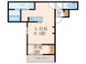 仮)シ－エムドゥ 1LDKの間取り