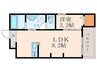 仮)シ－エムドゥ 1LDKの間取り