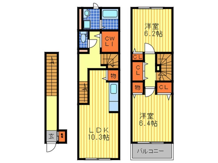 間取り図 Yシャトレーヌ