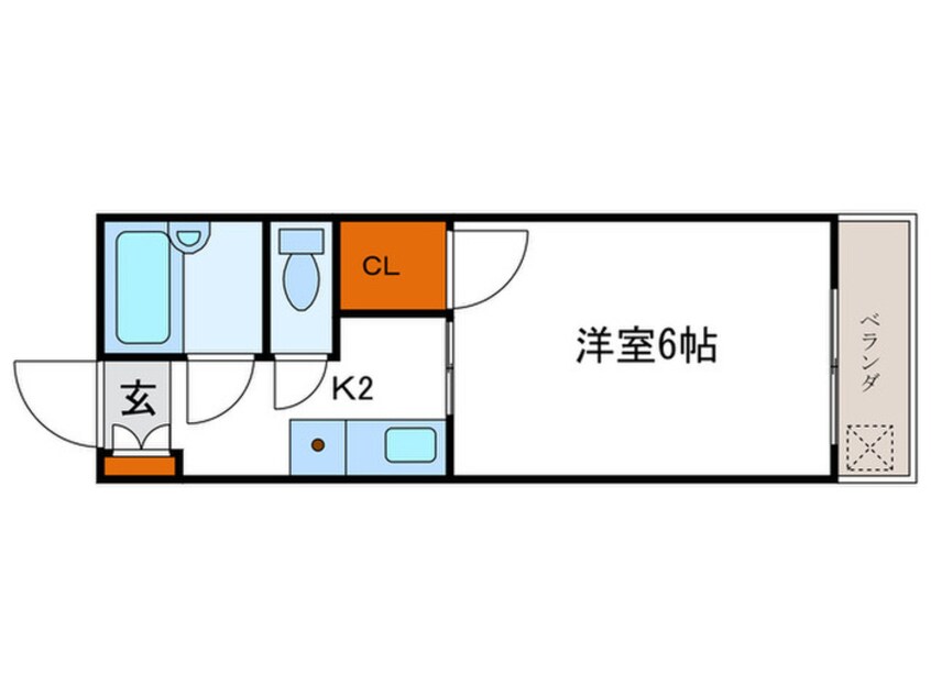 間取図 メゾン・ド・楓光