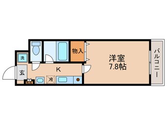間取図 アネックス明星Ⅲ