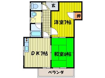 間取図 岡村マンション