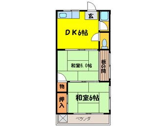 間取図 岡村マンション