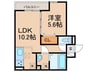 Ｇｌａｎｓｐｉｃａ 1LDKの間取り
