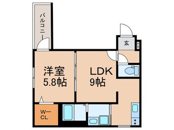 間取図 仮)フジパレス高井田本通