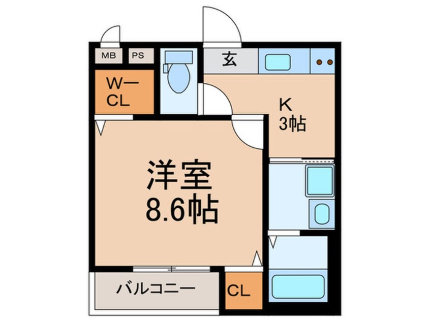 間取図 仮)フジパレス高井田本通