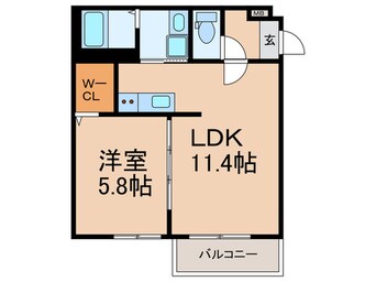 間取図 仮)フジパレス高井田本通