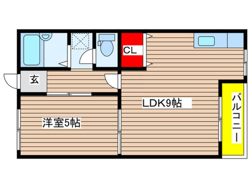 間取図 アイランド箕面