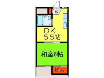 間取図 ジョイフルコーポ