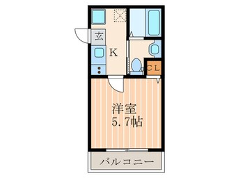 間取図 WEST９五条烏丸