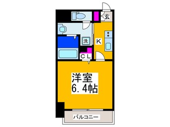 間取図 ｸﾞﾗﾝﾊﾟｼﾌｨｯｸ大国町