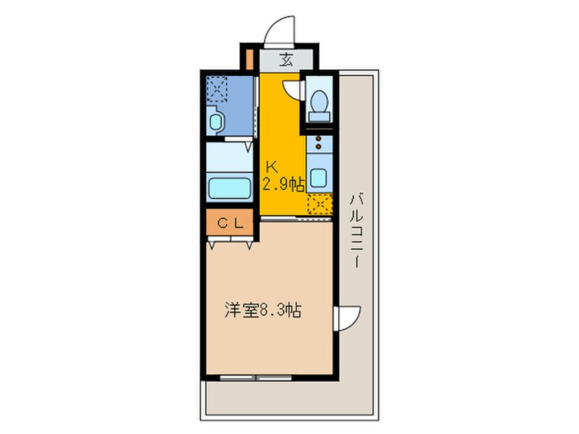 間取図 パークサイド宝塚